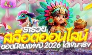 เว็บร่ำรวย สล็อตออนไลน์ยอดนิยมแห่งปี 2026 ได้เงินจริง